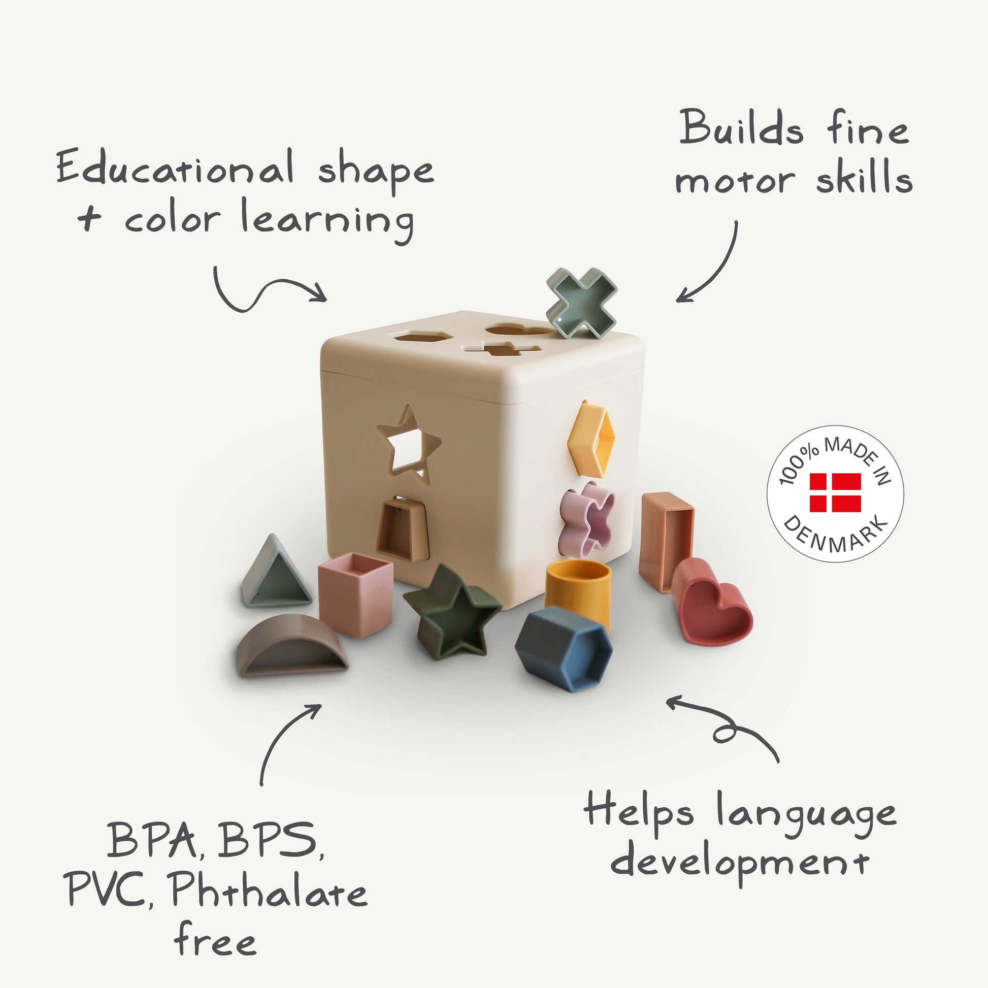 Shape Sorting Box - Babies in Bloom