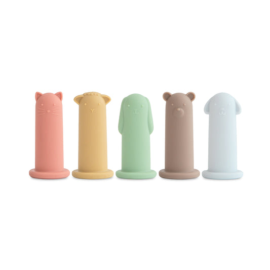 Silicone Animal Finger Puppets - Babies in Bloom