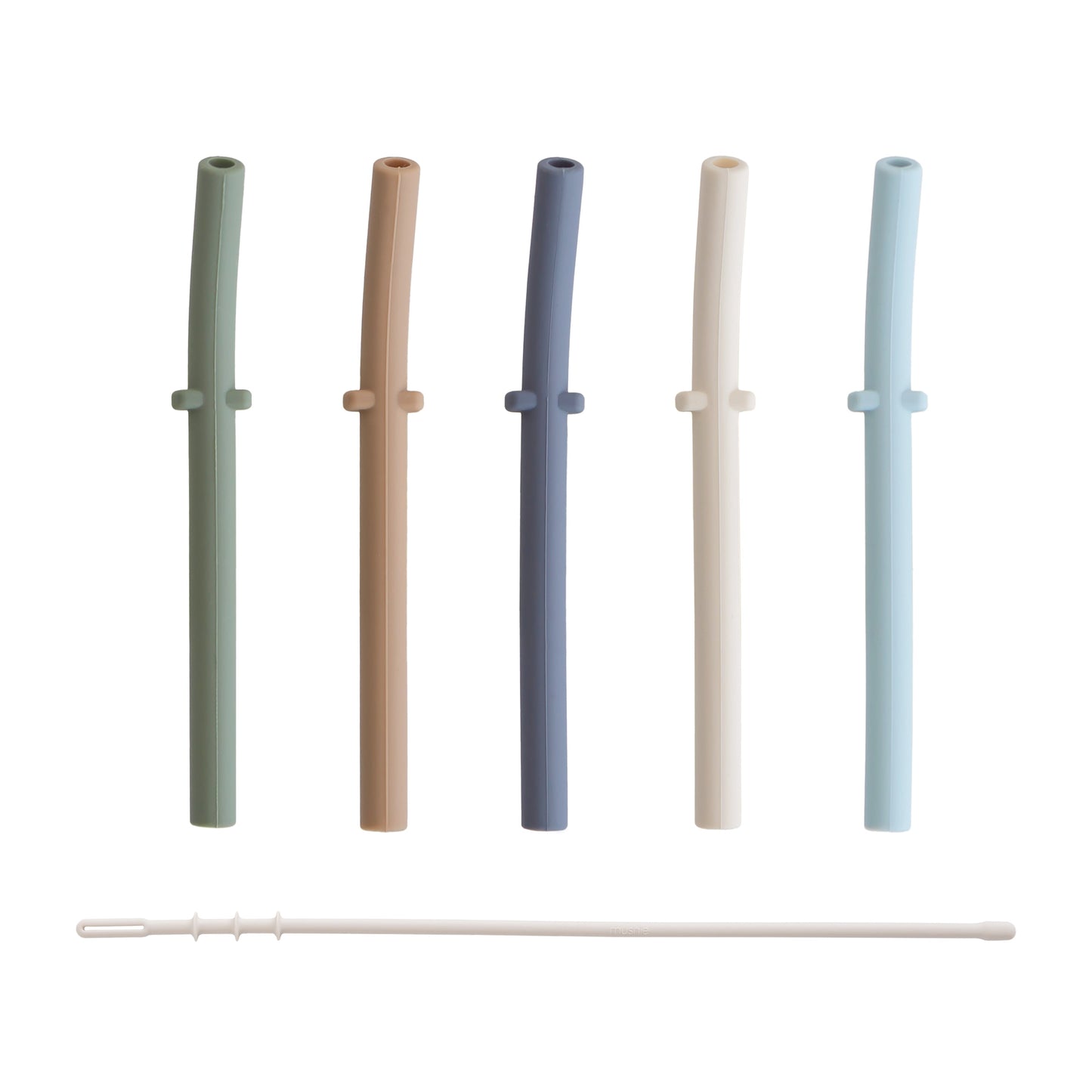 Silicone Replacement Straws - 5 Pack - Babies in Bloom