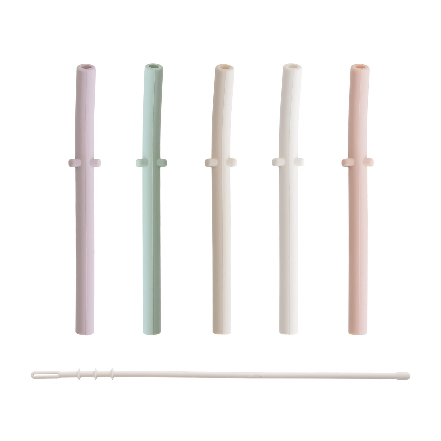 Silicone Replacement Straws - 5 Pack - Babies in Bloom