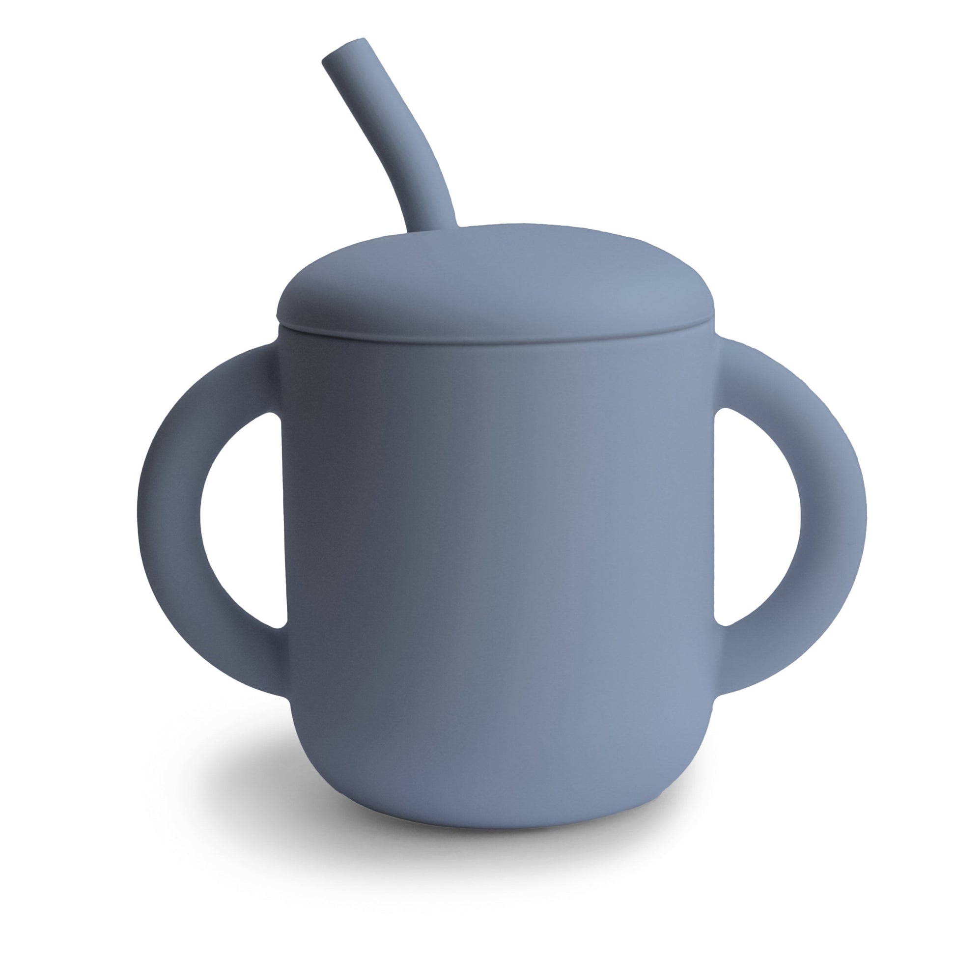 Silicone Training Cup + Straw - Babies in Bloom