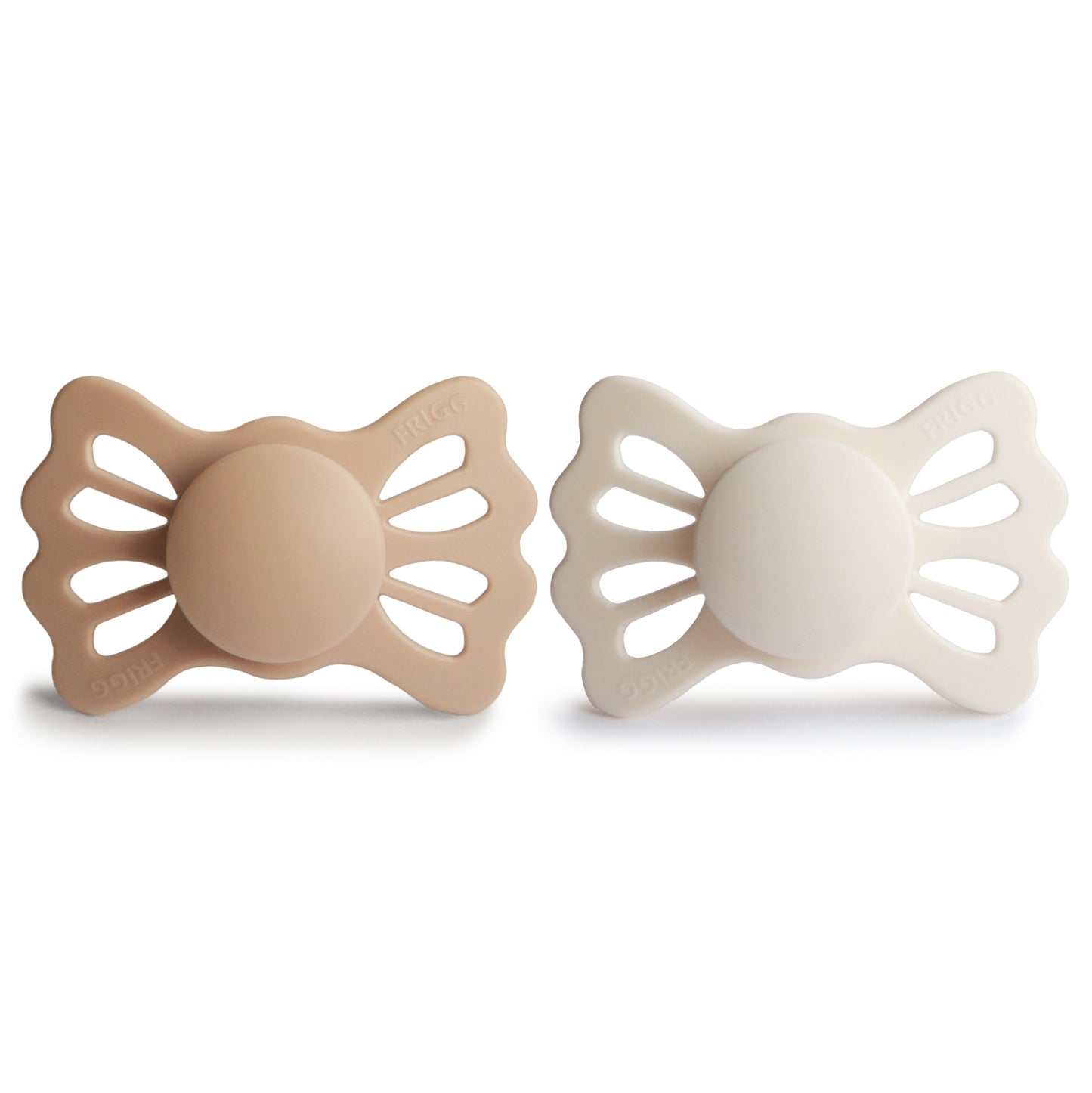 FRIGG Lucky Symmetrical Silicone Pacifier 2-Pack (6-18 Months) - Babies in Bloom