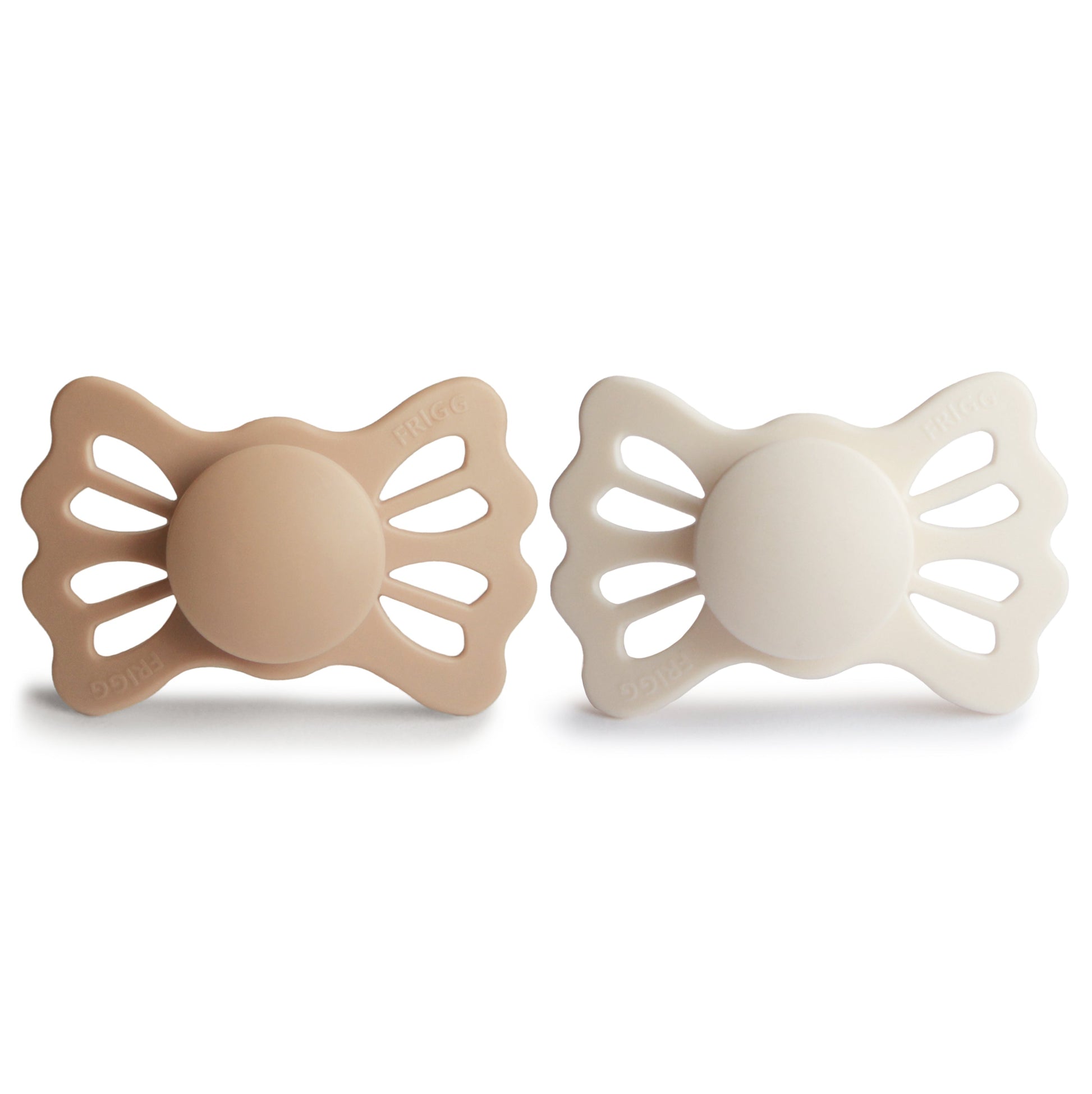 FRIGG Lucky Symmetrical Silicone Pacifier 2-Pack (6-18 Months) - Babies in Bloom