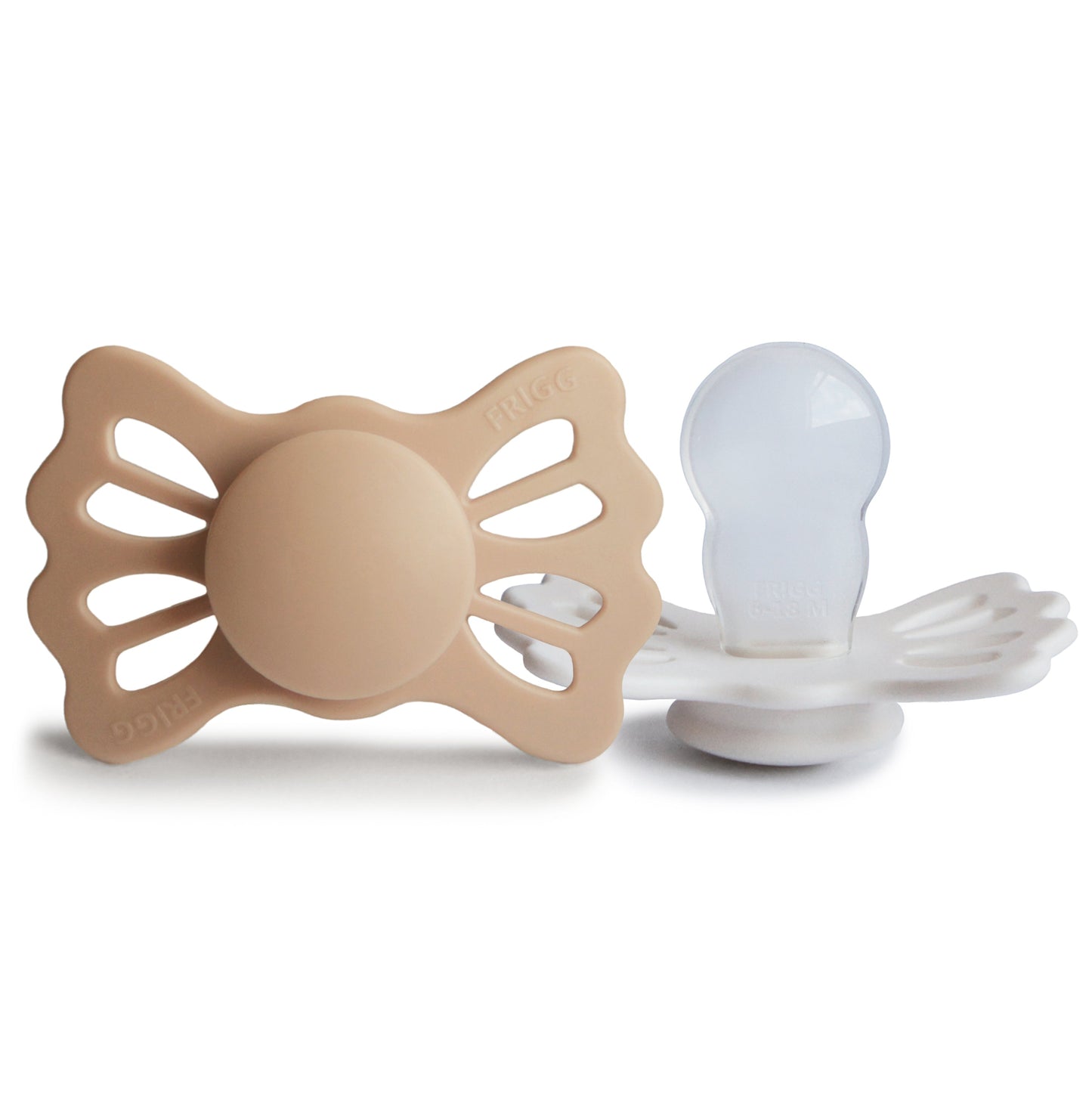 FRIGG Lucky Symmetrical Silicone Pacifier 2-Pack (6-18 Months) - Babies in Bloom