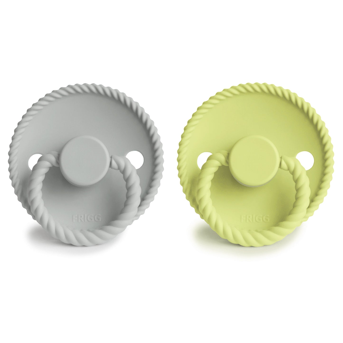 FRIGG Rope Silicone Pacifier 2-Pack - Babies in Bloom