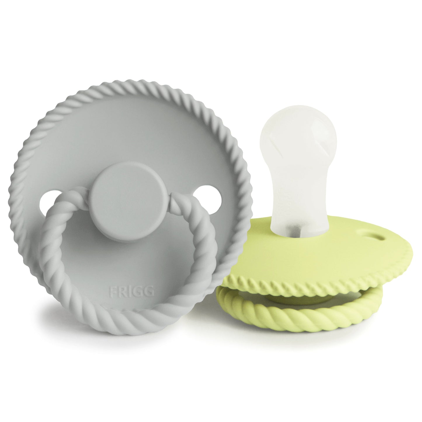 FRIGG Rope Silicone Pacifier 2-Pack - Babies in Bloom