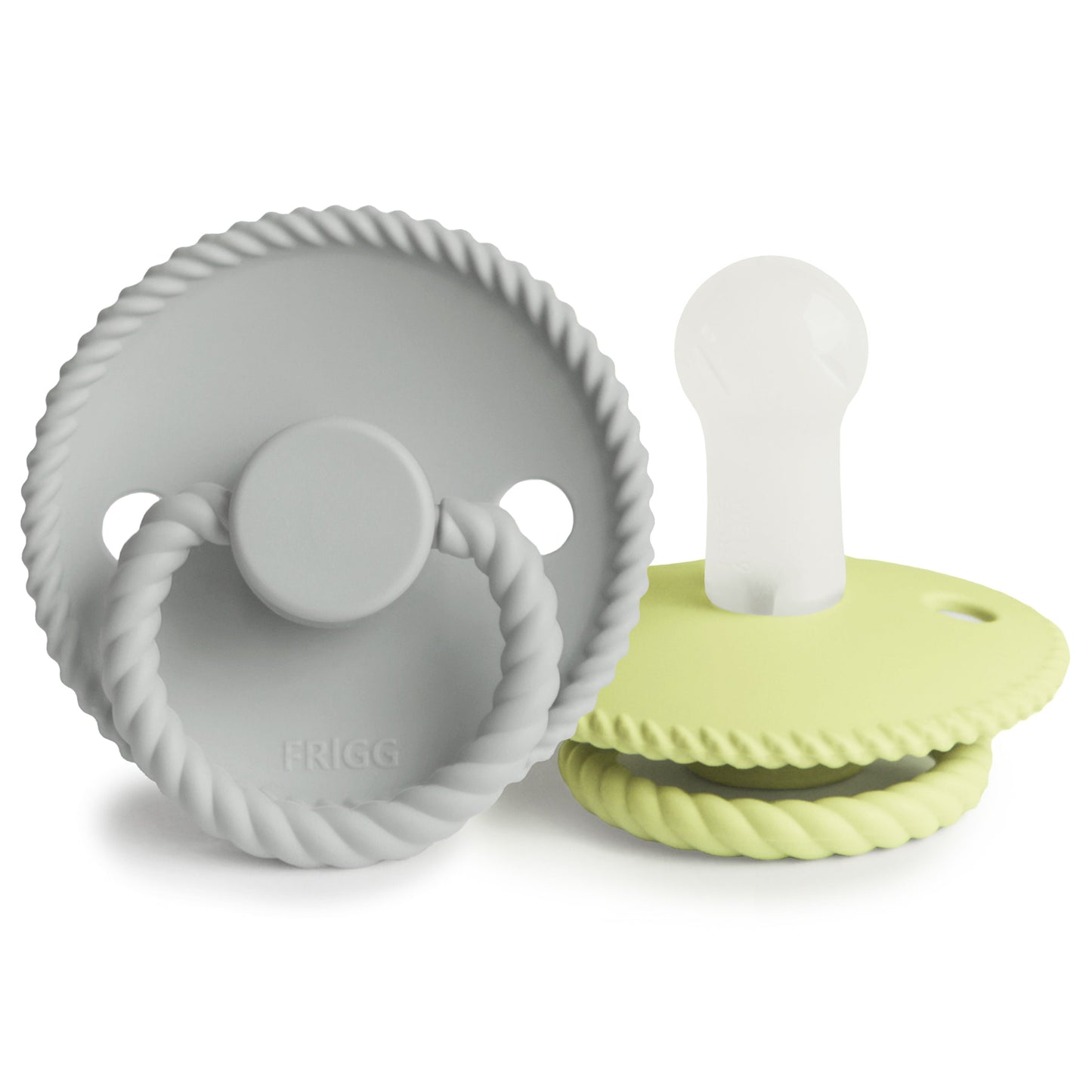FRIGG Rope Silicone Pacifier 2-Pack - Babies in Bloom