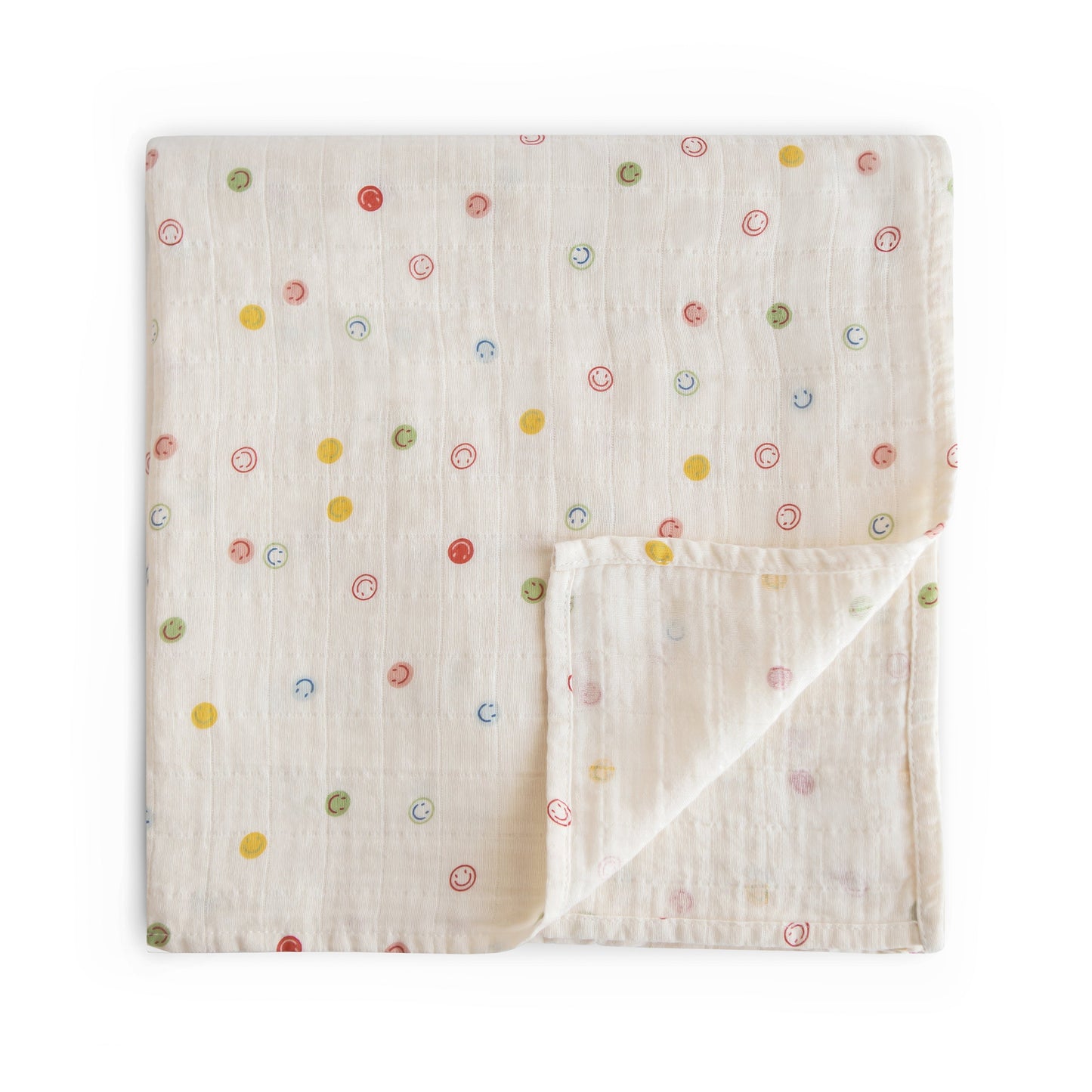 Organic Cotton Muslin Swaddle Blanket - Babies in Bloom