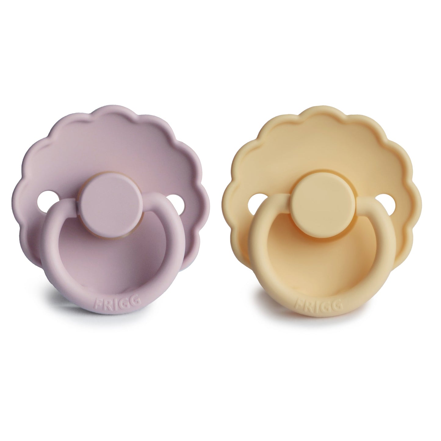 FRIGG Daisy Natural Rubber Pacifier 2-Pack - Babies in Bloom