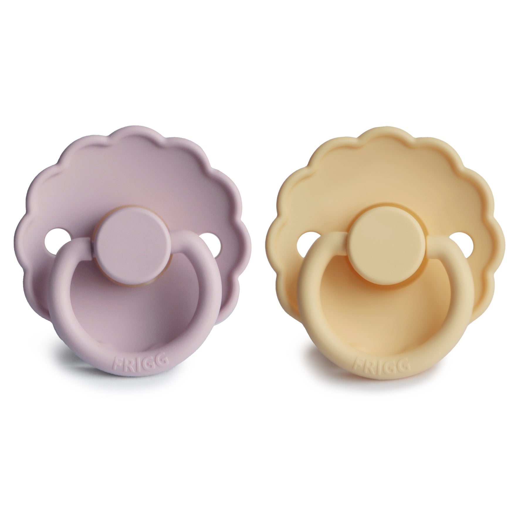 FRIGG Daisy Natural Rubber Pacifier 2-Pack - Babies in Bloom