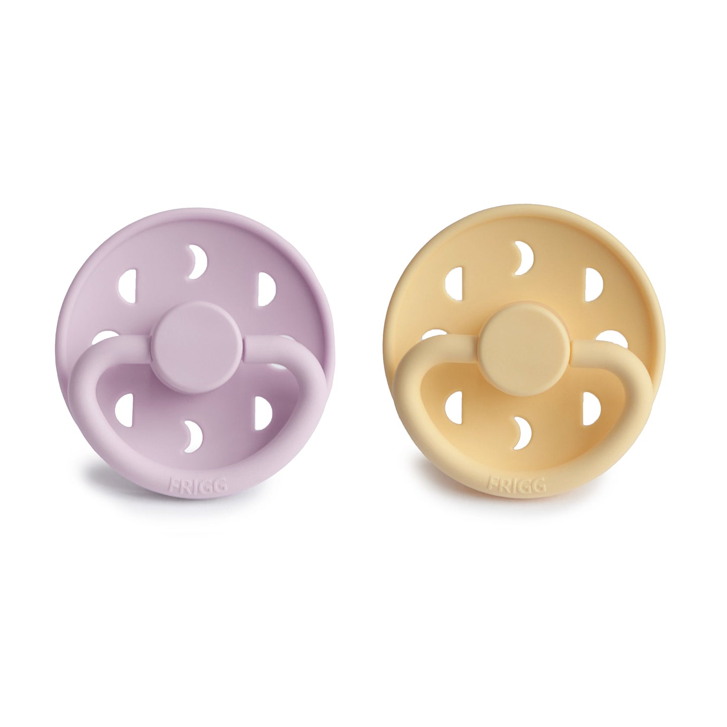 FRIGG Moon Silicone Pacifier 2-Pack - Babies in Bloom
