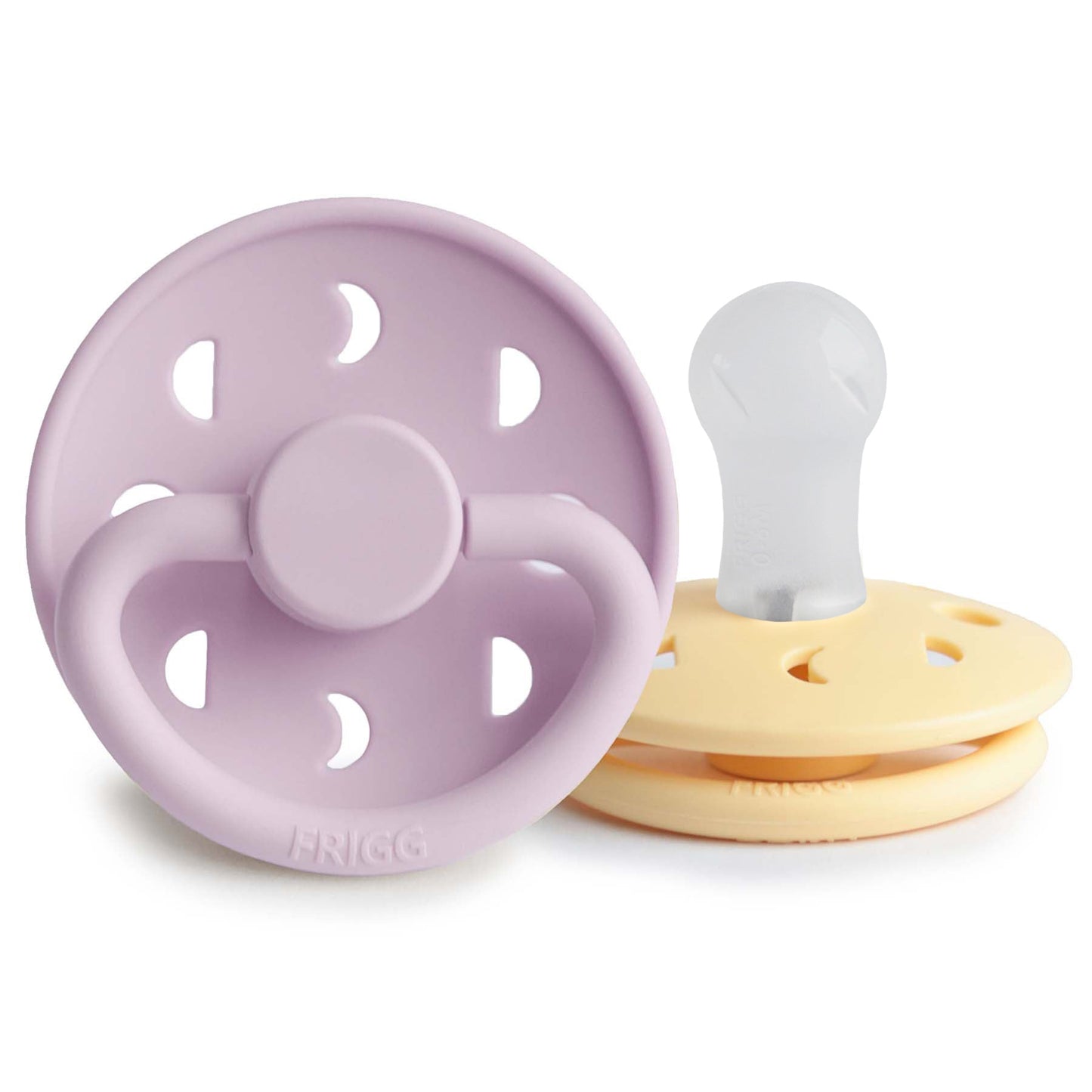 FRIGG Moon Silicone Pacifier 2-Pack - Babies in Bloom