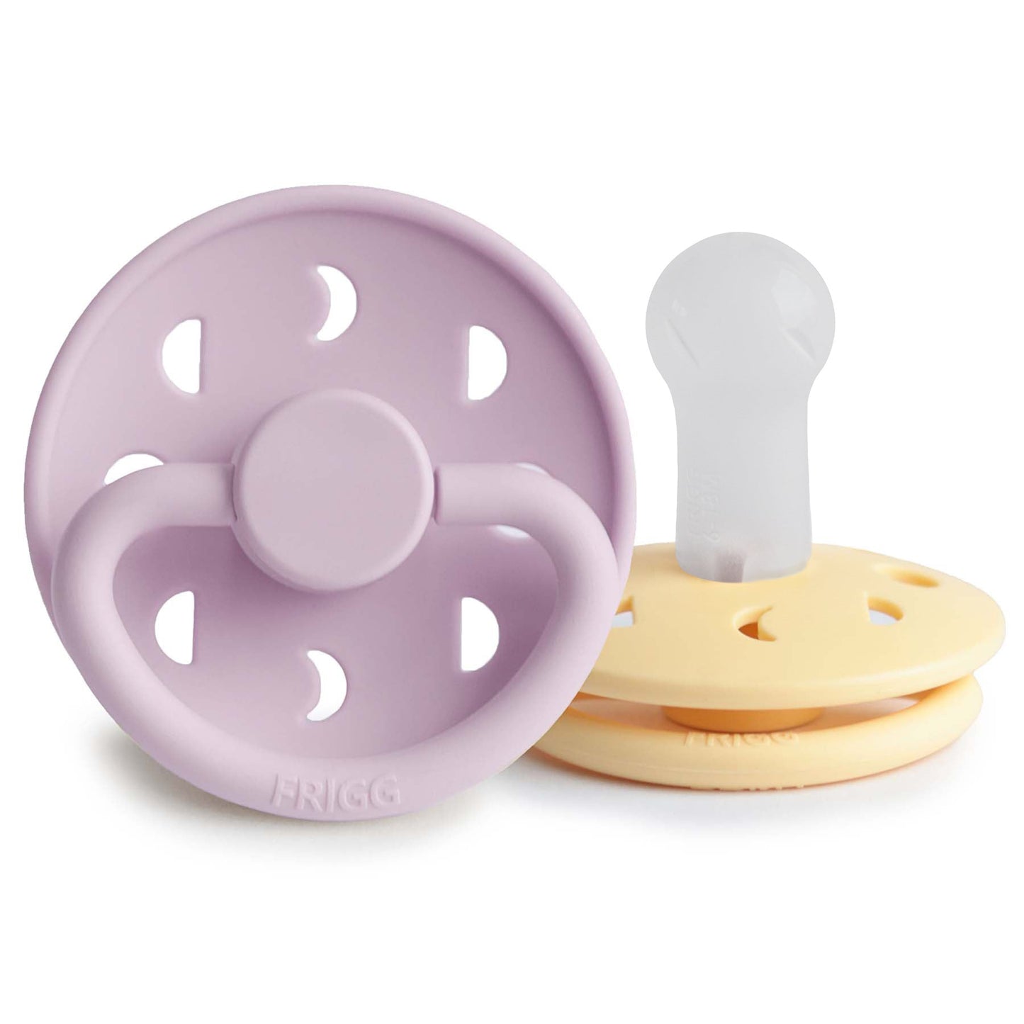FRIGG Moon Silicone Pacifier 2-Pack - Babies in Bloom