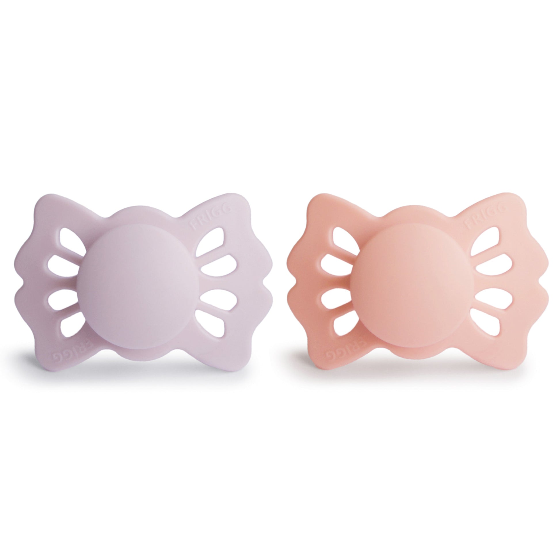 FRIGG Lucky Symmetrical Silicone Pacifier 2-Pack (0-6 Months) - Babies in Bloom