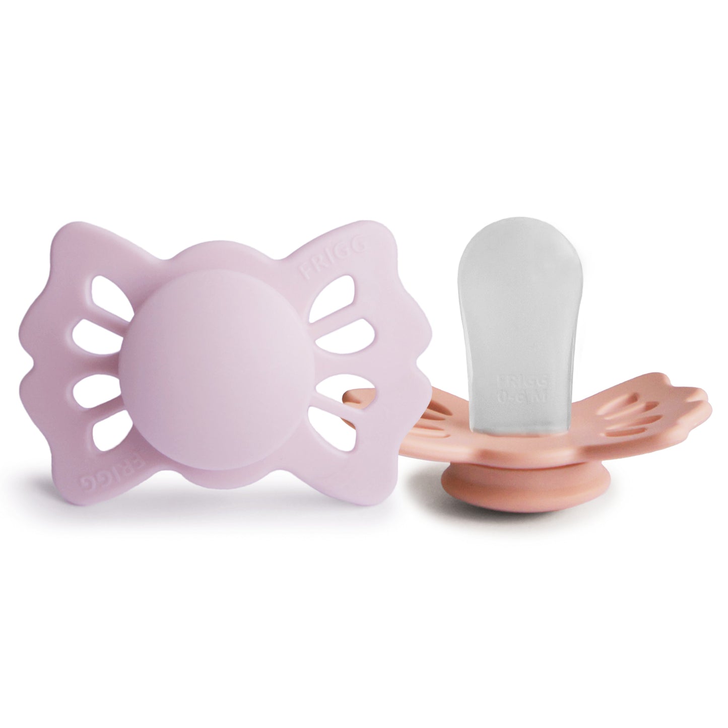 FRIGG Lucky Symmetrical Silicone Pacifier 2-Pack (0-6 Months) - Babies in Bloom