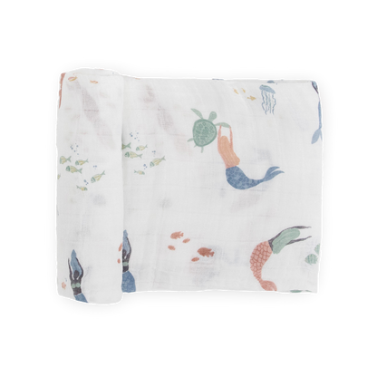 Little Unicorn Cotton Muslin Swaddle Blankets