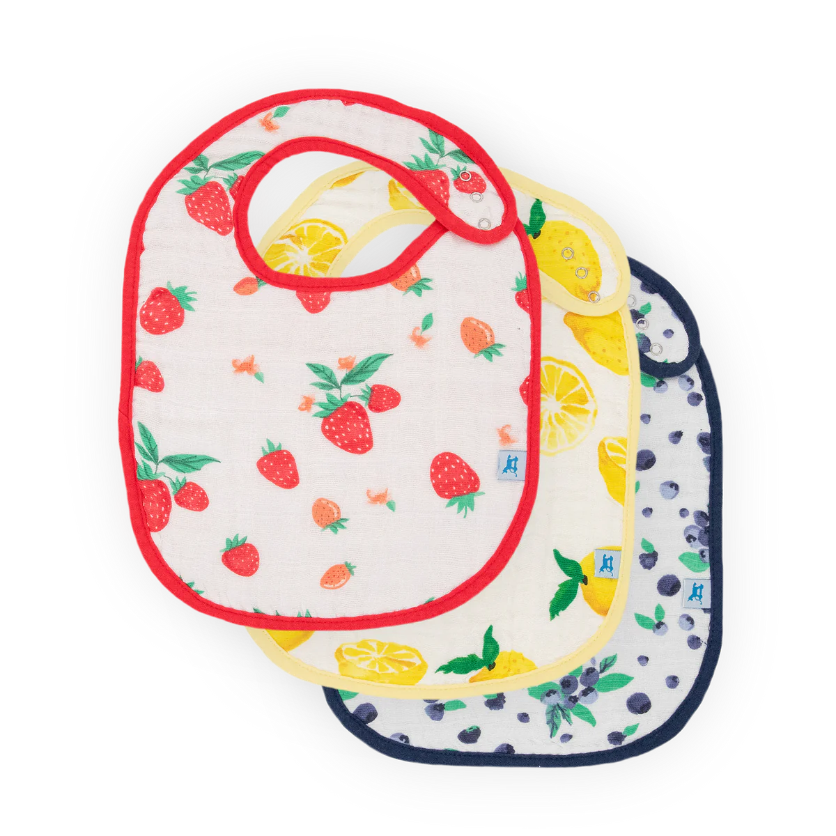 Little Unicorn Cotton Muslin Bibs 3-Pack