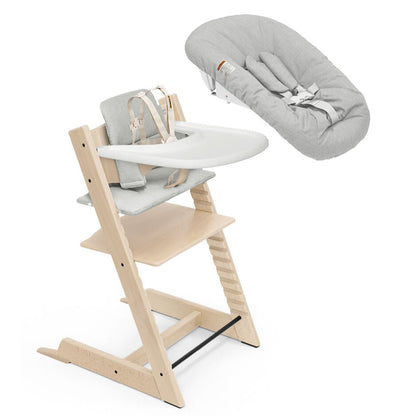 Stokke Tripp Trapp High Chair² with Cushion, Tray and Newborn Set