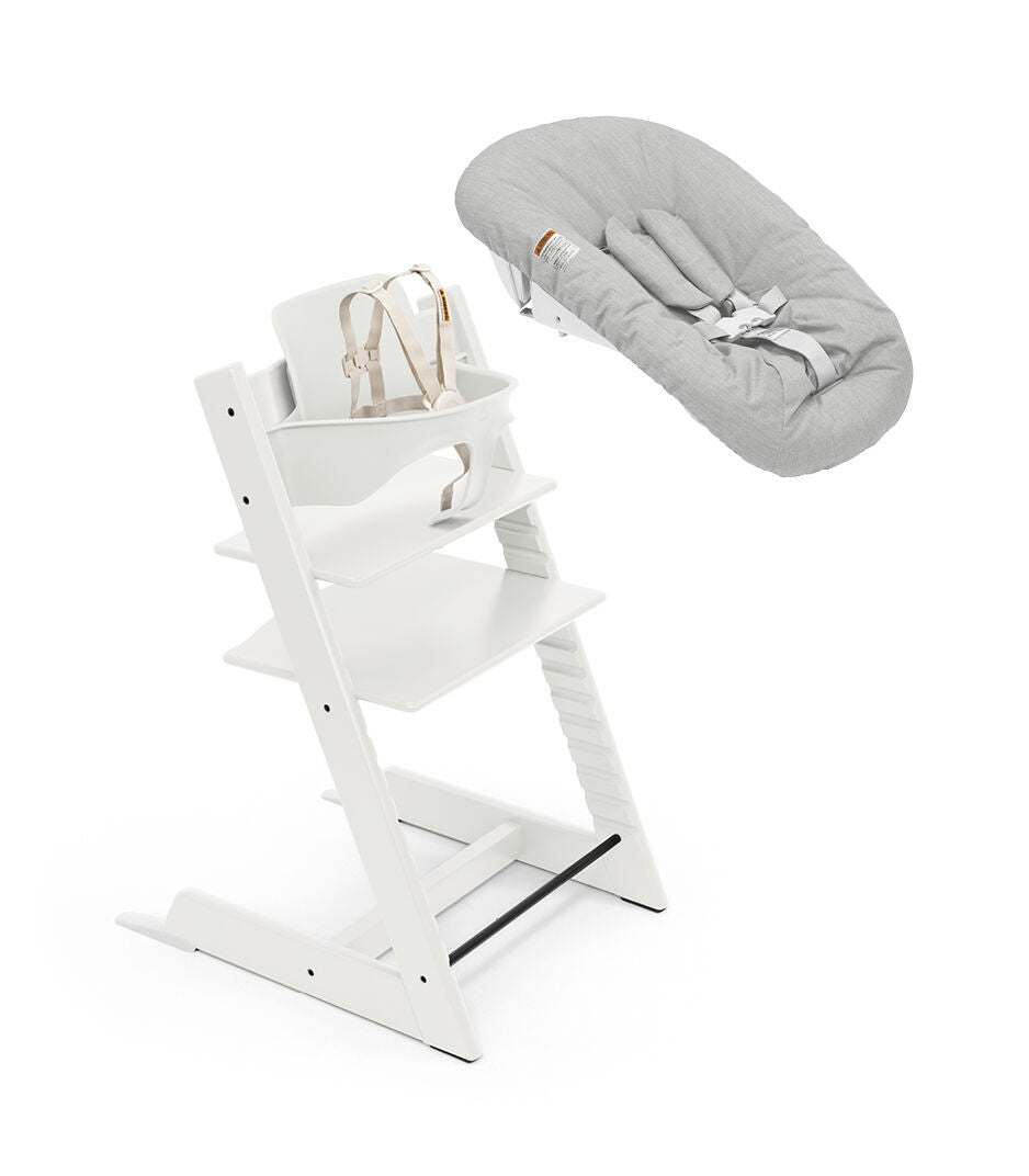 stokke high chair harness Stokke Tripp Trapp High Chair² with Newborn Set