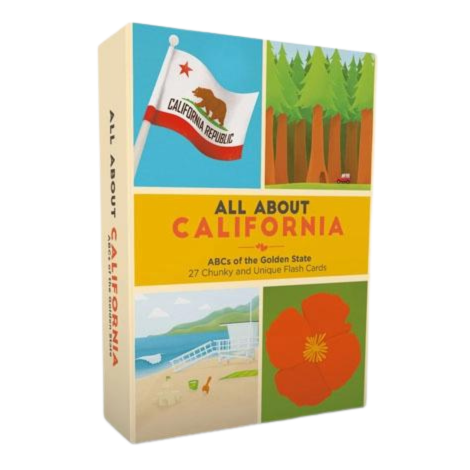 All About California: ABC Flash Cards