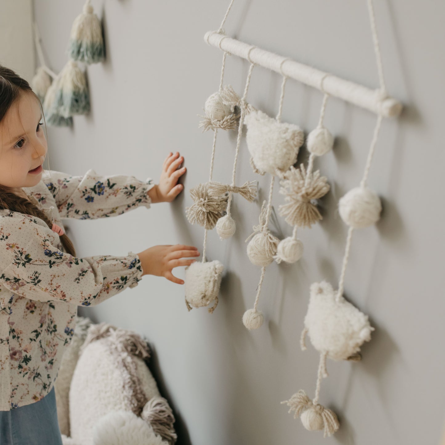 Woolable Wall Hanging Flock