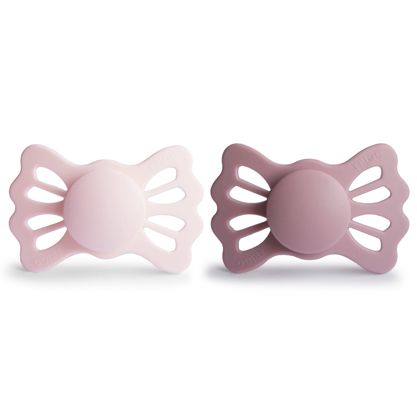 FRIGG Lucky Symmetrical Silicone Pacifier 2-Pack (6-18 Months) - Babies in Bloom