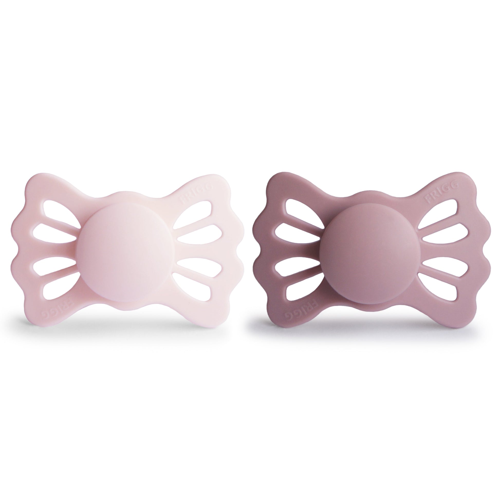 FRIGG Lucky Symmetrical Silicone Pacifier 2-Pack (6-18 Months) - Babies in Bloom