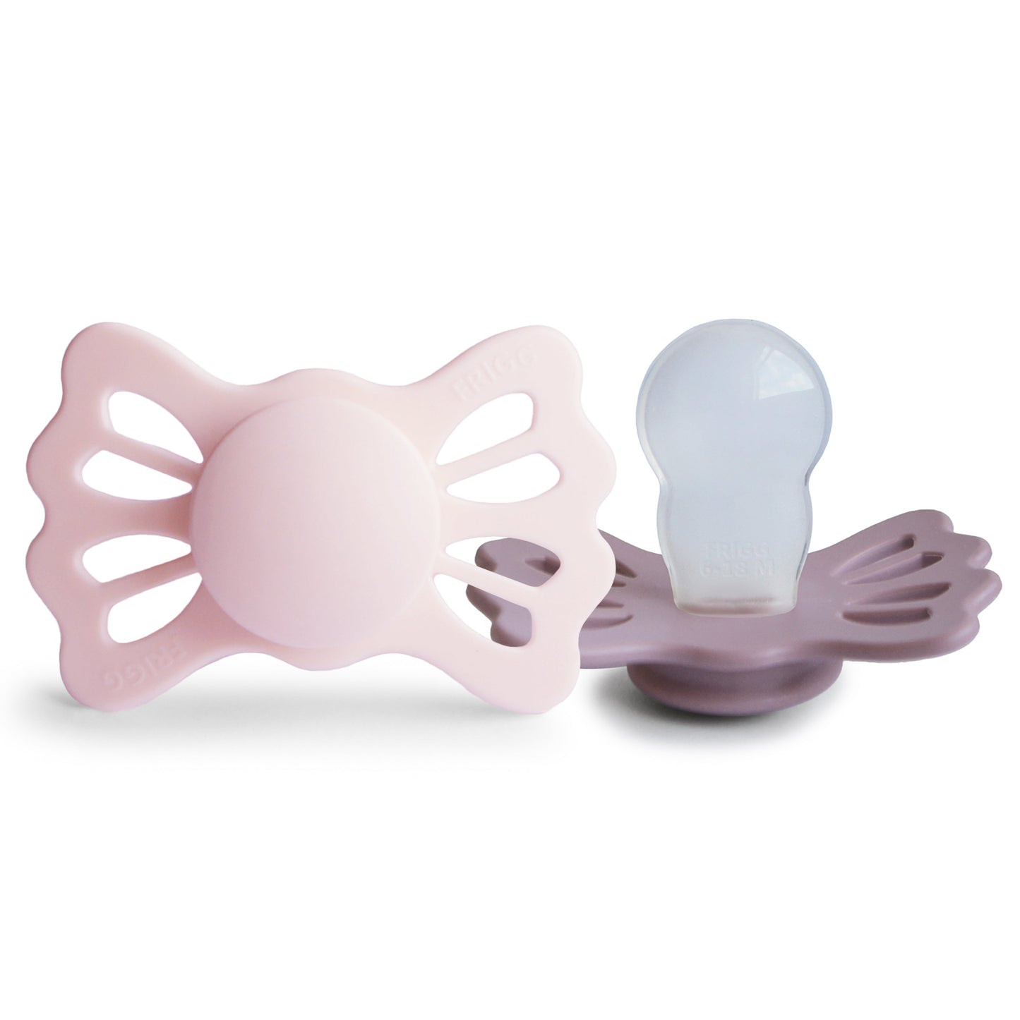 FRIGG Lucky Symmetrical Silicone Pacifier 2-Pack (6-18 Months) - Babies in Bloom