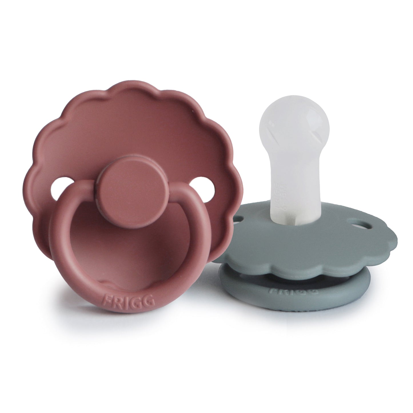 FRIGG Daisy Silicone Pacifier 2-Pack - Babies in Bloom