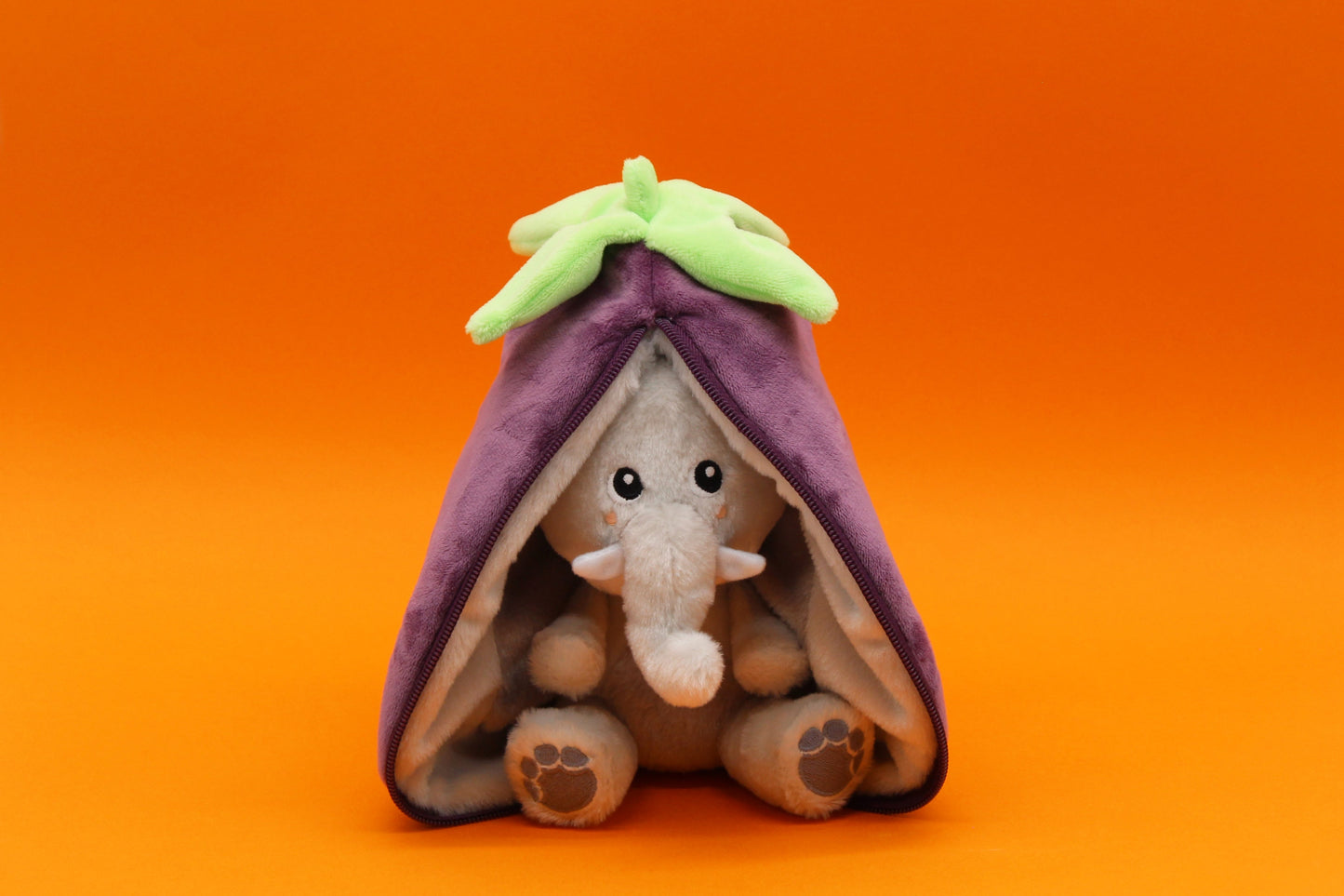 Velvet the Elephant/Eggplant - Flipetz