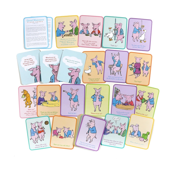 eeBoo Good Manners Flash Cards