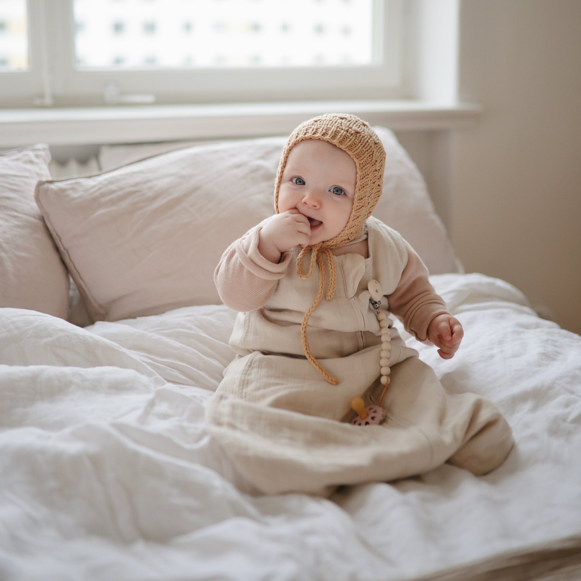 Silicone Pacifier Clip | Hera - Babies in Bloom