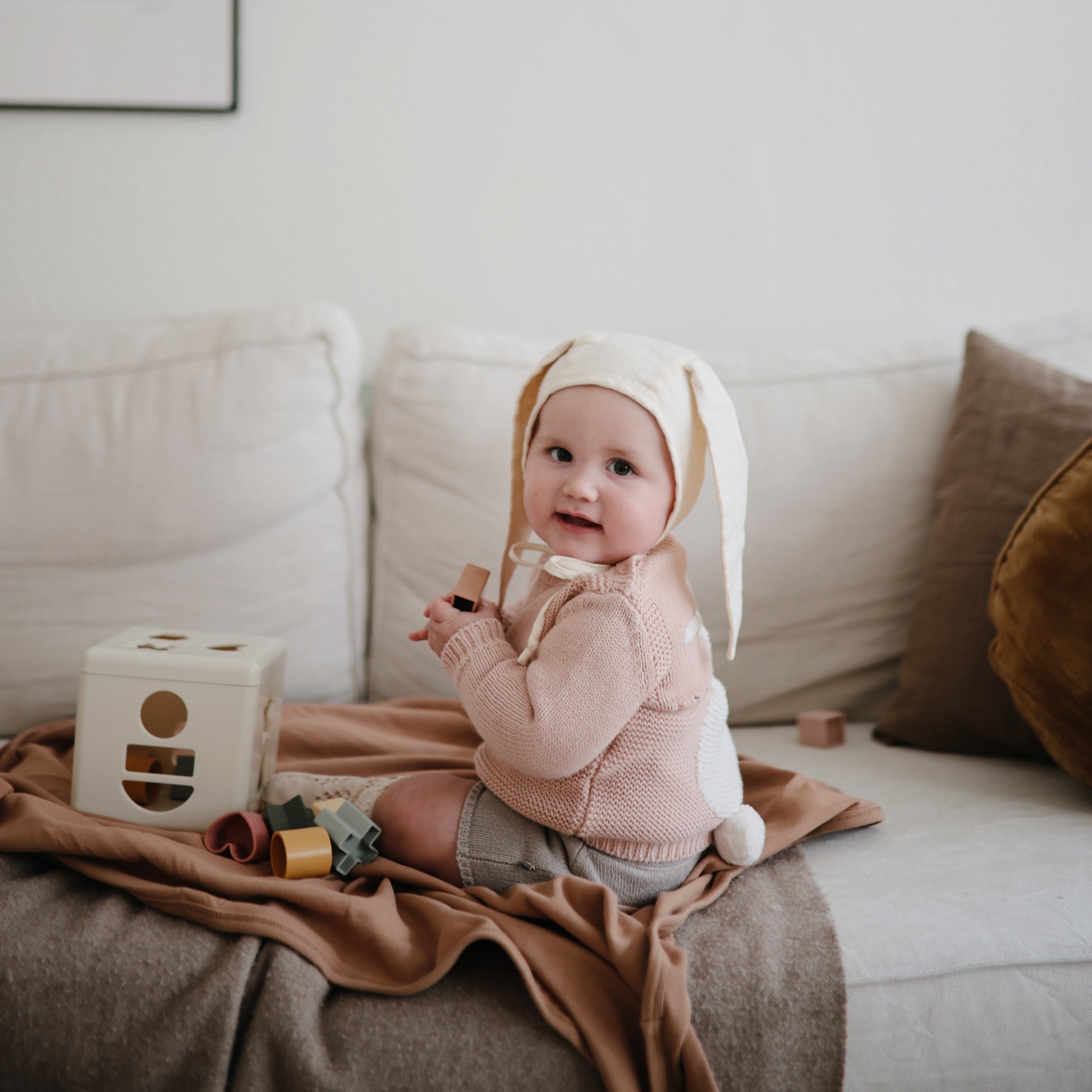 Ribbed Baby Blanket - Babies in Bloom
