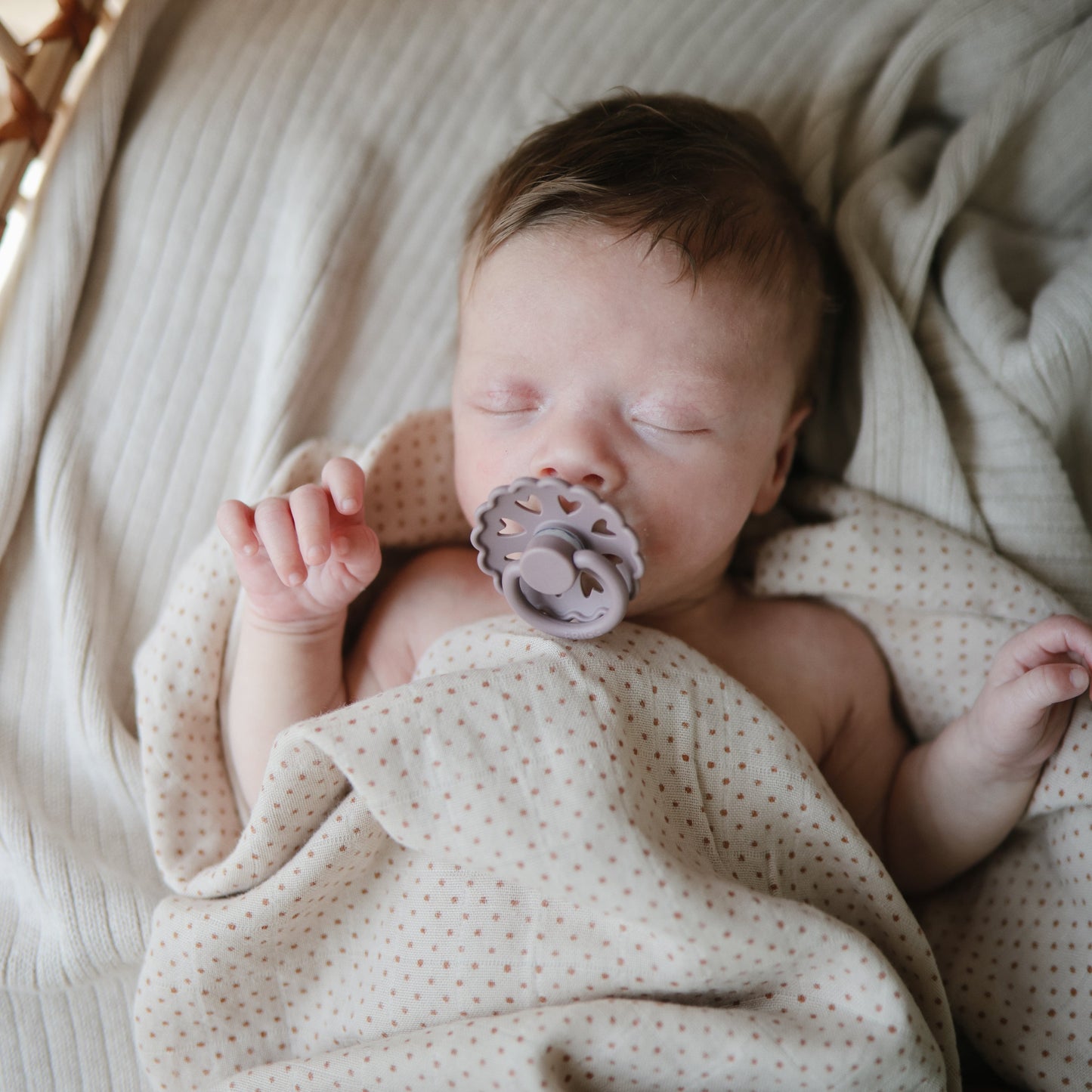 FRIGG Natural Rubber Pacifier 4-Pack - Babies in Bloom