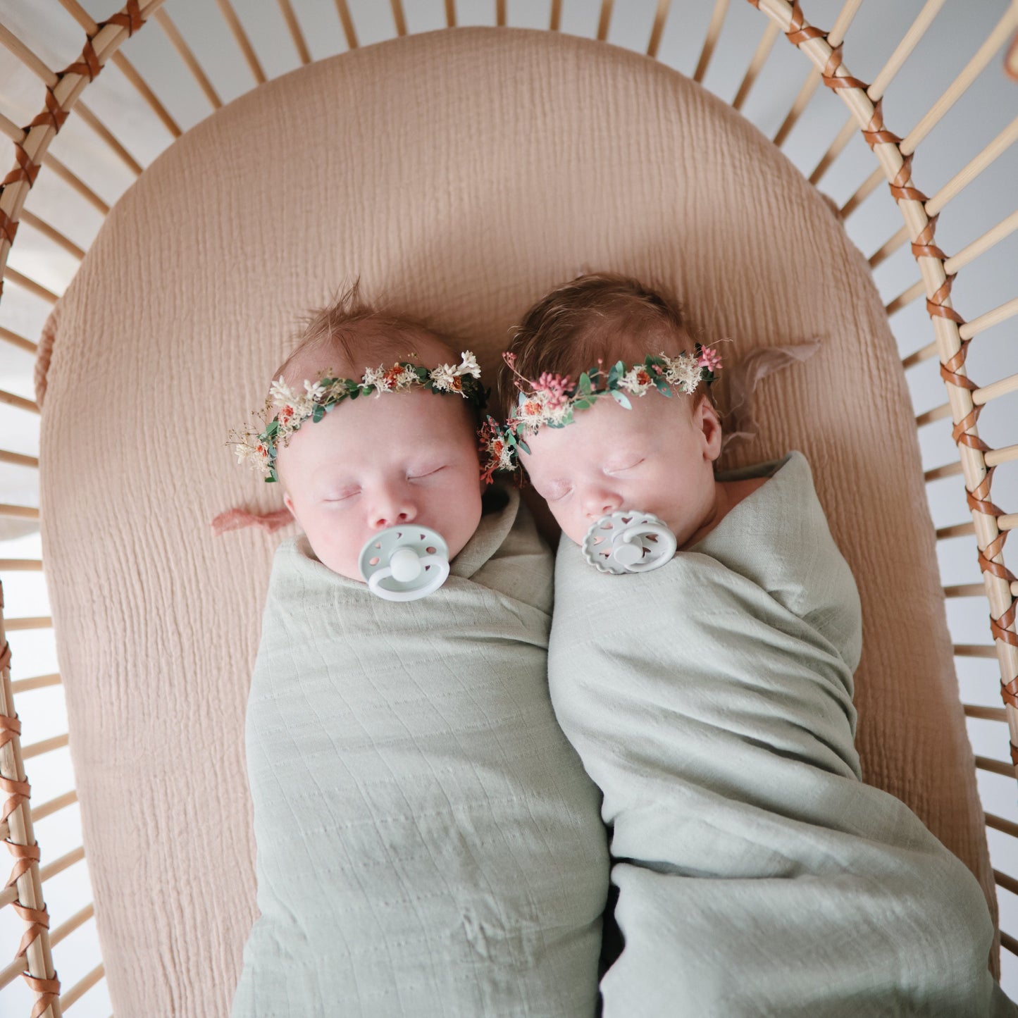 Mini Muslin Crib Sheet - Babies in Bloom