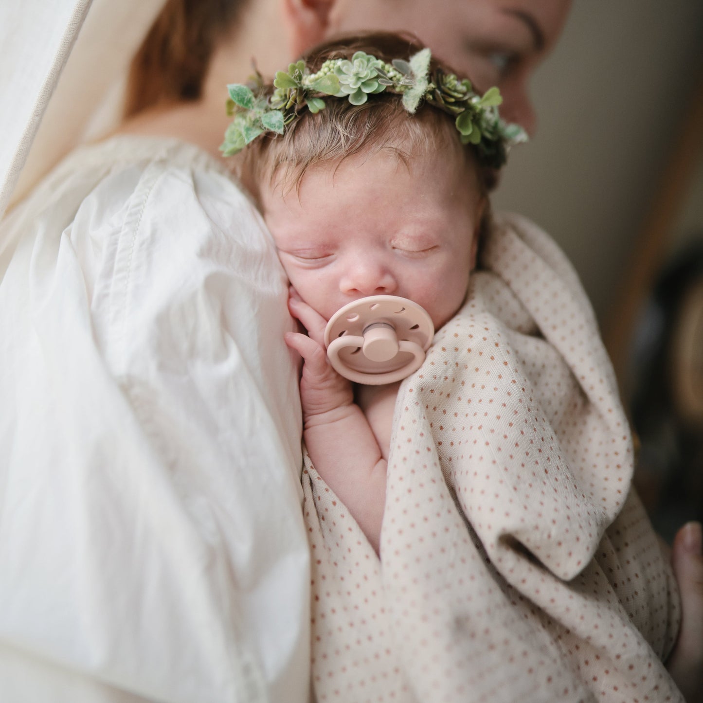 Organic Cotton Muslin Swaddle Blanket - Babies in Bloom