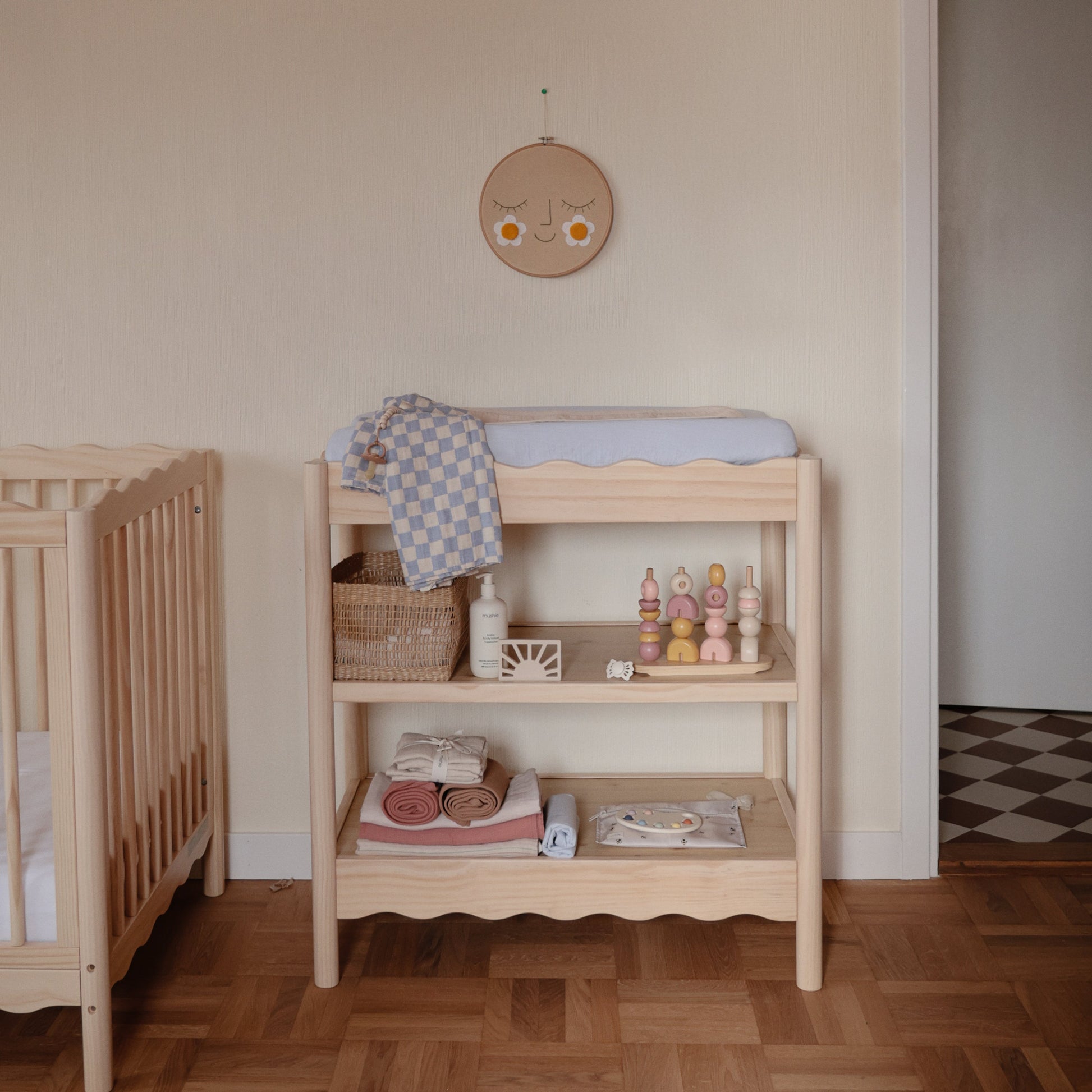 Organic Cotton Muslin Swaddle Blanket - Babies in Bloom
