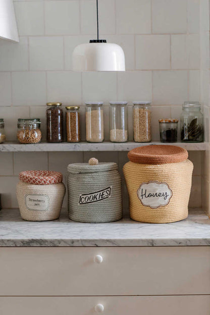 Storage Basket Cookie Jar