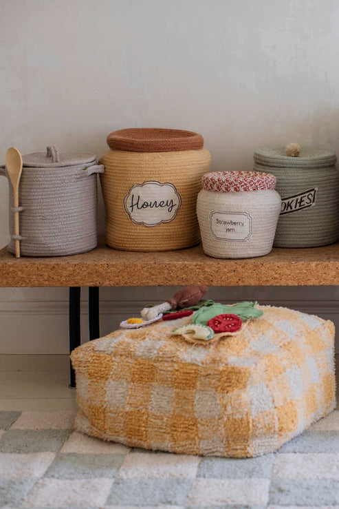 Storage Basket Jam Jar