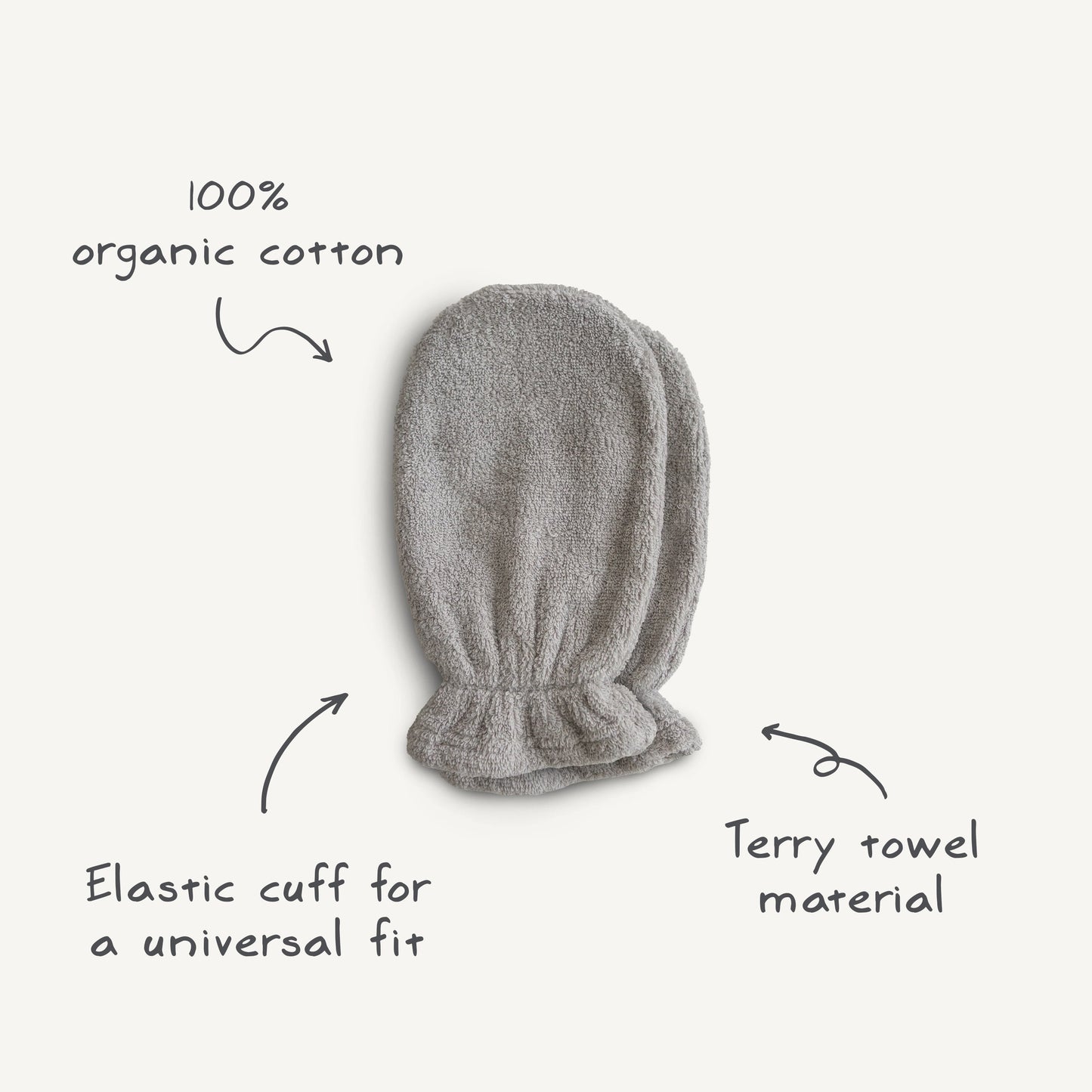 Organic Cotton Bath Mitt - Babies in Bloom