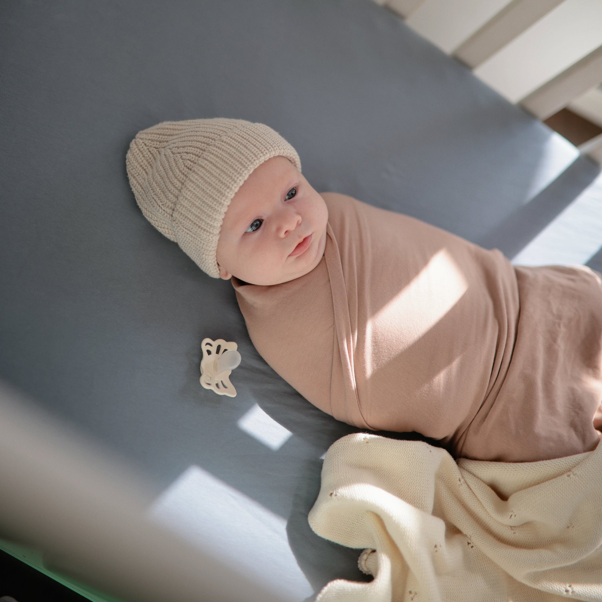 Stretchy MINI Crib Sheet - Babies in Bloom