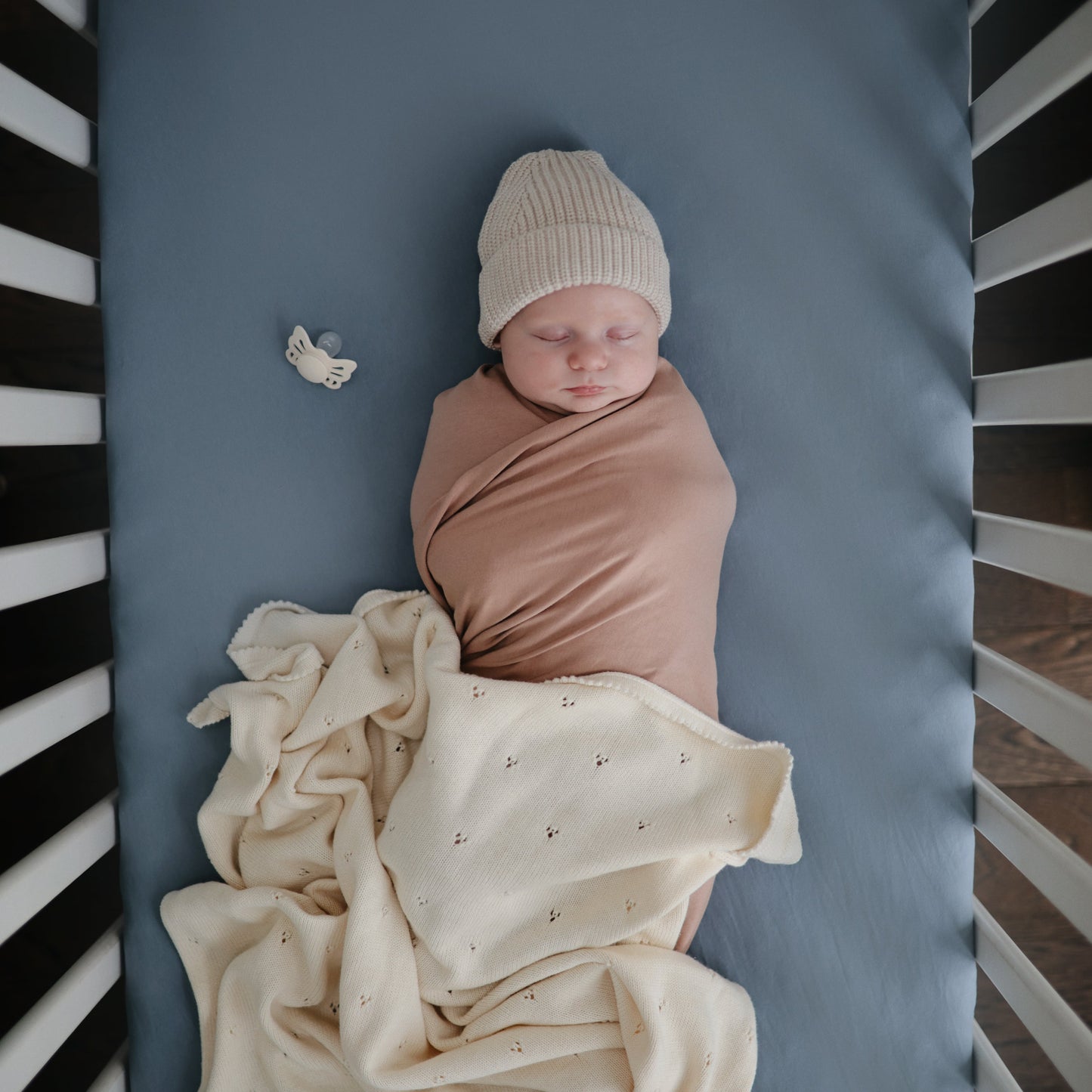 Stretchy MINI Crib Sheet - Babies in Bloom