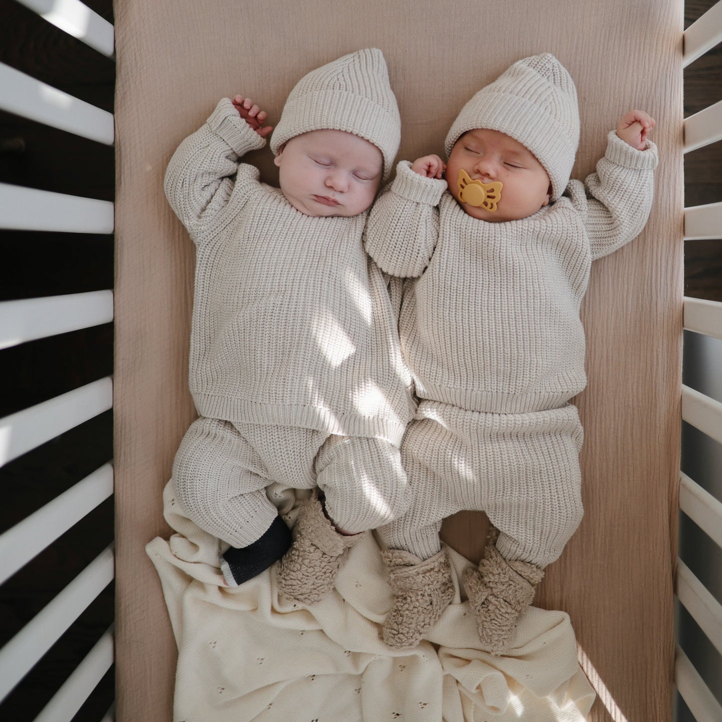 Mini Muslin Crib Sheet - Babies in Bloom