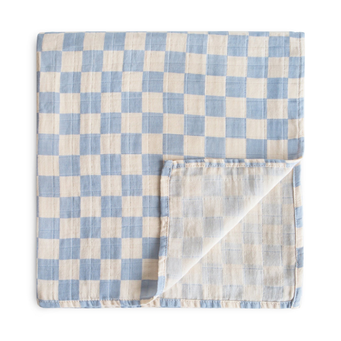 Organic Cotton Muslin Swaddle Blanket - Babies in Bloom