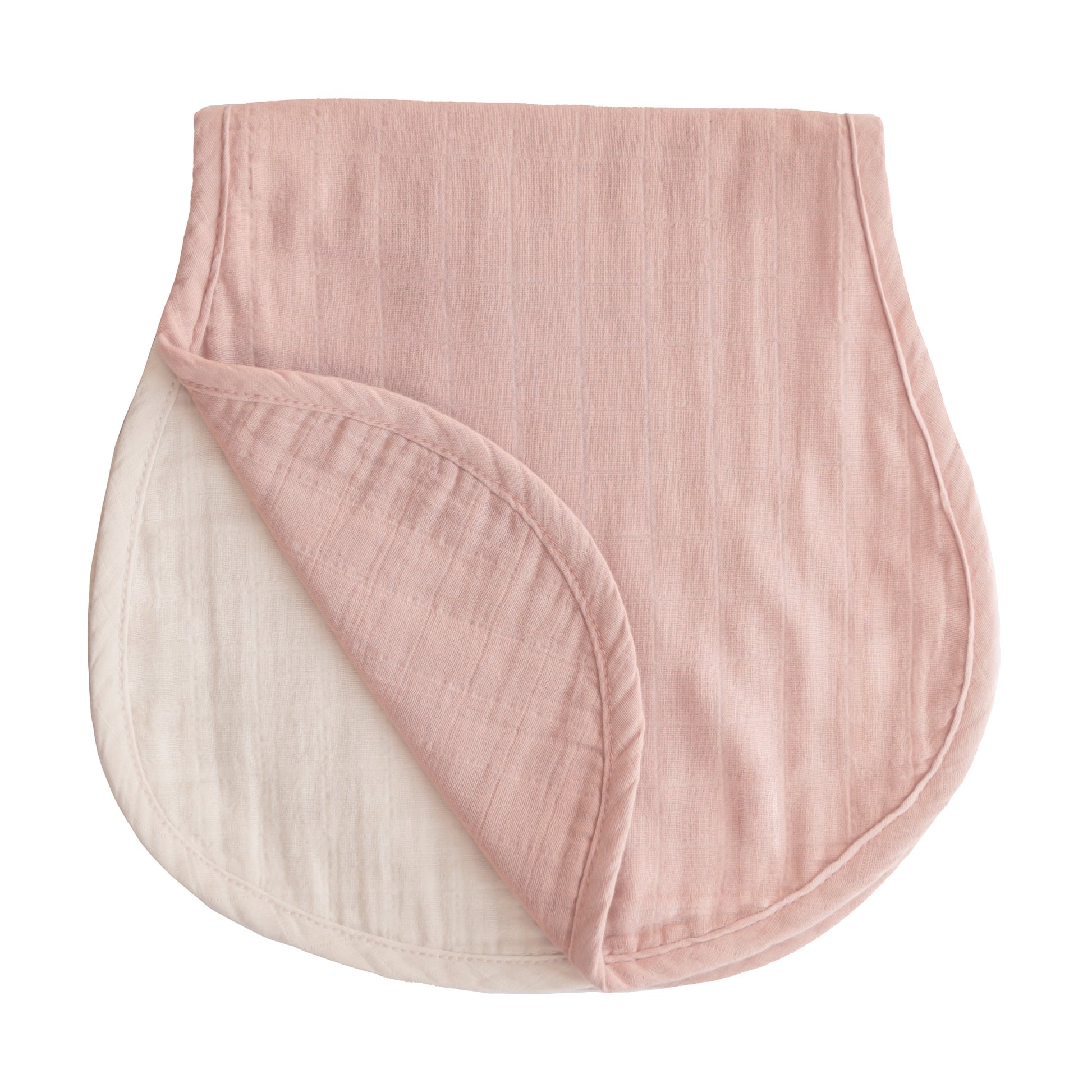 Organic Cotton Muslin Burp Cloth 2-Pack - Babies in Bloom