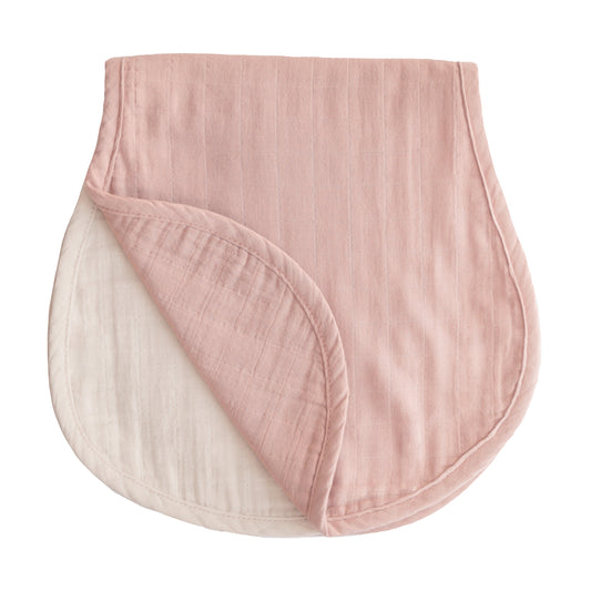 Organic Cotton Muslin Burp Cloth 2-Pack - Babies in Bloom