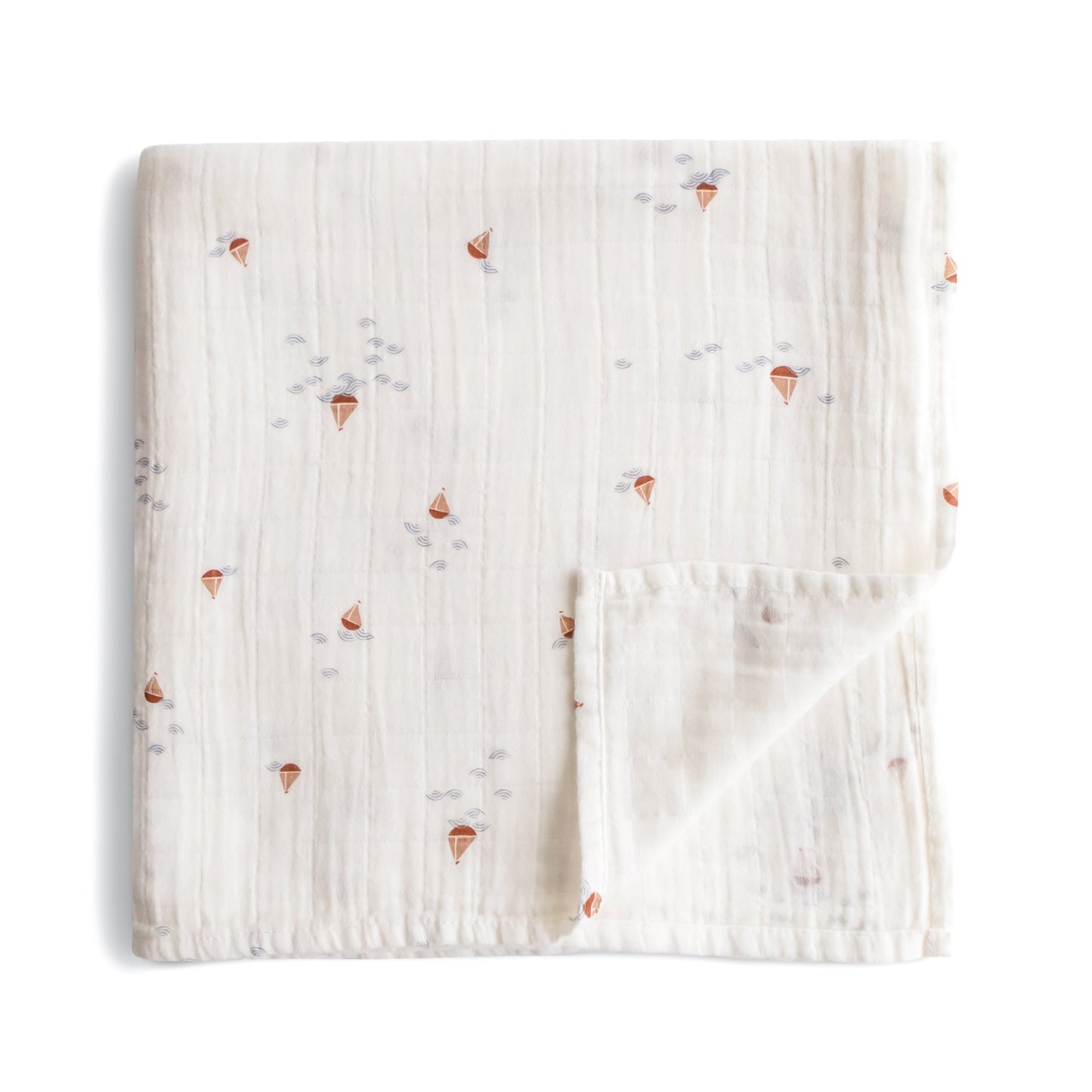 Organic Cotton Muslin Swaddle Blanket - Babies in Bloom