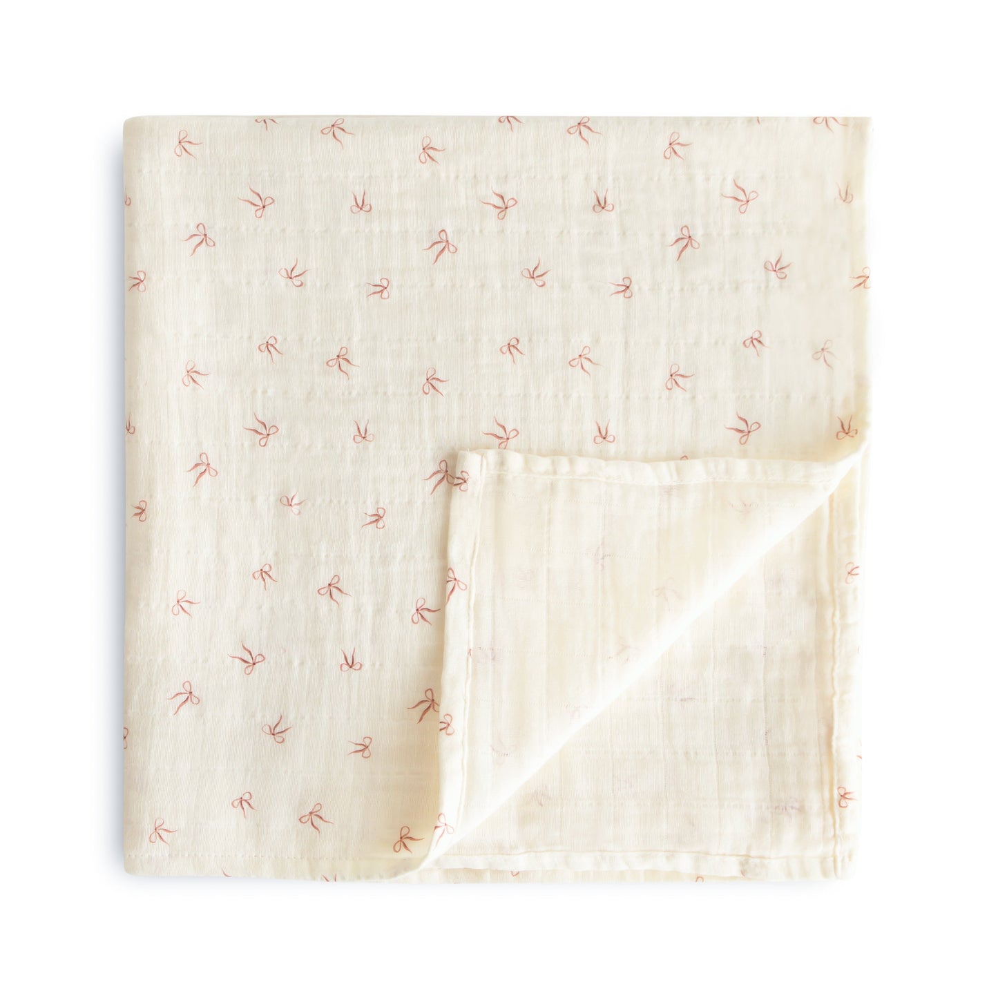 Organic Cotton Muslin Swaddle Blanket - Babies in Bloom