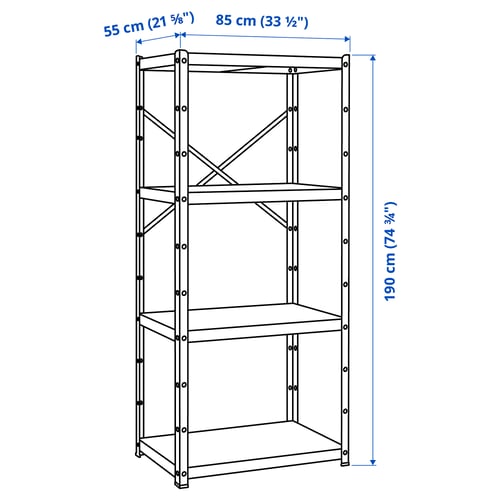Ikea BROR Shelving Units