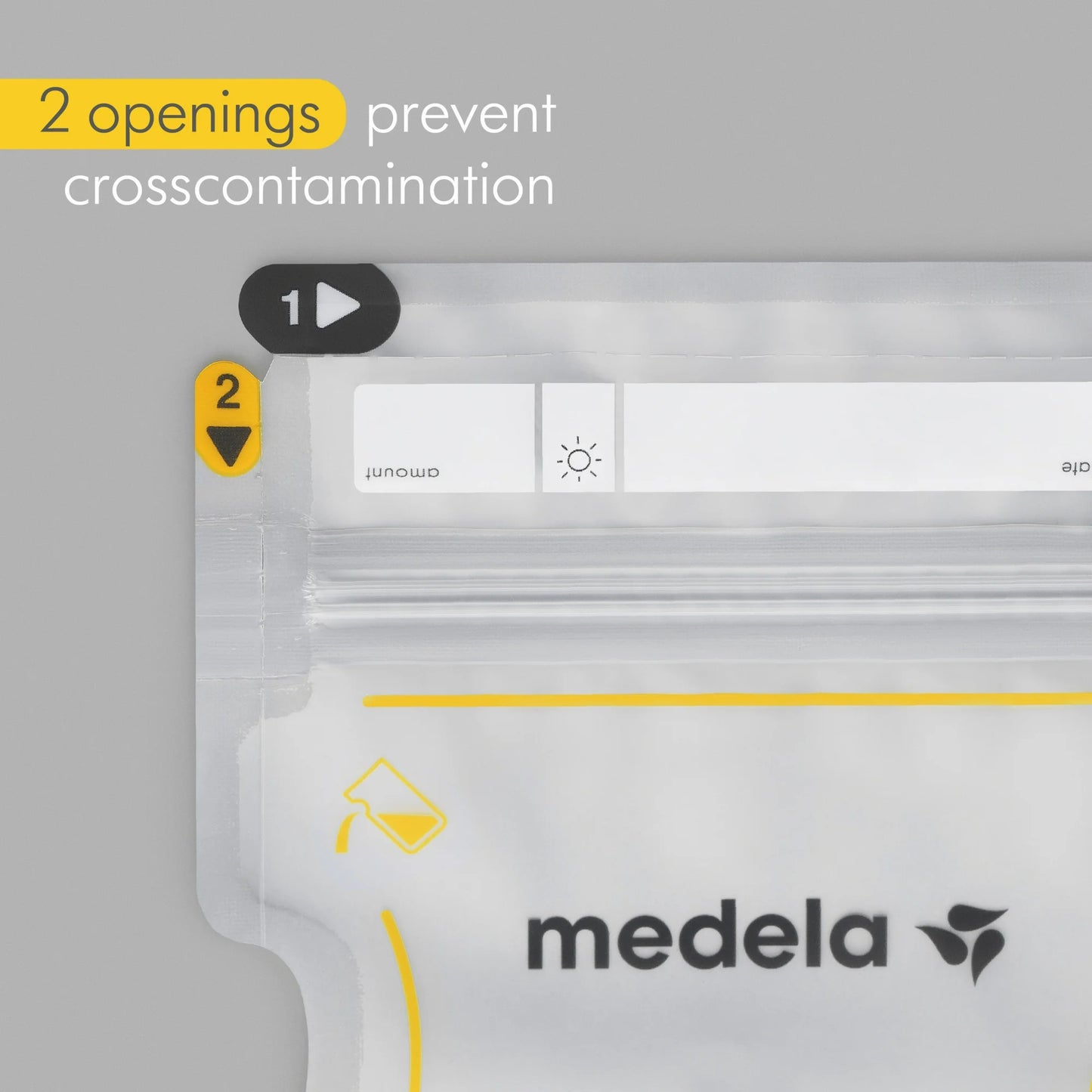 Medela Easy Pour Disposable Breast Milk Storage Bags